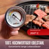 Grillfürst Therm 260 BBQ Lid Thermometer - Built-in Grill Thermometer