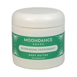 MOONDANCE SOAPS Shea Butter Foot Balm, 4 Ounce