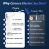 Electric Tonsil Stone Remover Vacuum USB Rechargeable, 6 Suction Levels