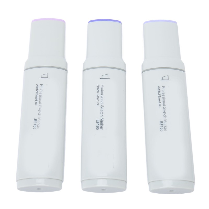 3pcs Jumbo Markers Professional DIY Large Wide Head Quick Drying