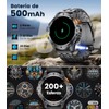 ESFOE Reloj Inteligente Hombre, 1.43" AMOLED Smartwatch Hombre con LED