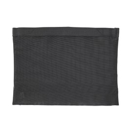 MUJI NDD96A1S Nylon Mesh Bag-In Bag, Black, A4