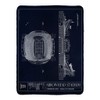 Arrowhead Stadium Blueprint Fleece Stadium Blanket (60x80)