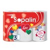 Sopalin LOVE - x3 Rolls - 3-Ply - Original Decor