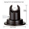 JiePai Vacuum Suction Cup Shower Head Holder,Adhesive Suction Handheld Shower