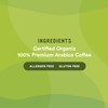 Cameron's Coffee Roasted Whole Bean Coffee, Organic Sumatra Blend, 4