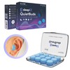 SleepEZ - Quietbuds - 12 Soft Silicon Wax Earplugs (6
