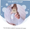 SHOWERORO 4Pcs Quick Screw Cap DIY Generator Bottle Kit for