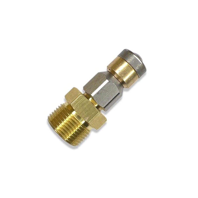 M&M Smartek Pipe Cleaning Nozzle Rotating with M22 x 1.5