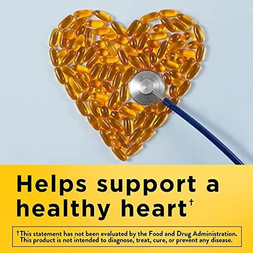 f.ish oil 1000 mg, omega 3 supplement for heart healths - 90softgels.,