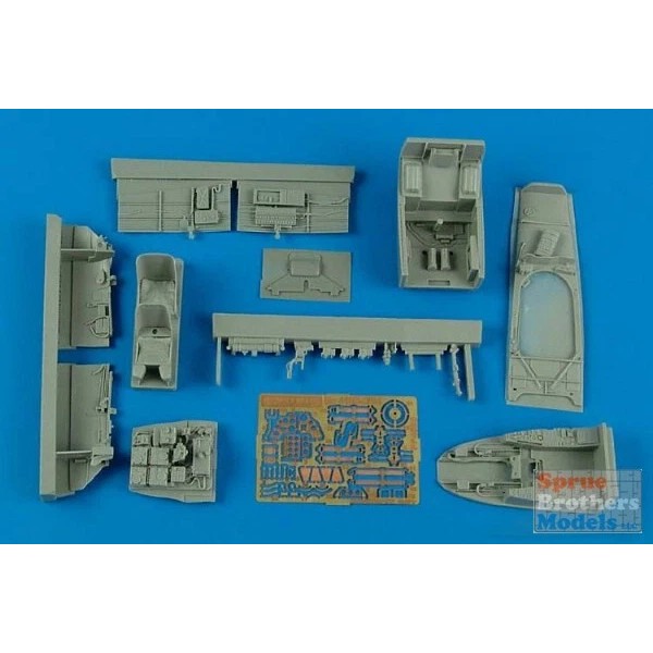 Aires ARS4585 1:48 Aires Me 410B-2/U4 Cockpit Set (MNG kit)