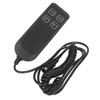 Black Electric Power Recliner Switch Simple Operation Electric Sofa Controller
