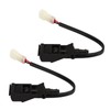 1Pair Front Windshield Washer Nozzle Heated 6E0955986B Durable Anti Crack