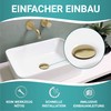 Engelbach Drain Fitting Sink with Overflow - Pop-Up Drain Fitting