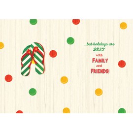 Performing Arts Full Color Inside Holiday Flippy Flops Stationery Paper, 52741-18