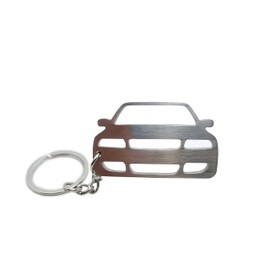 A4 B4 B5 B6 RS4 S4 8E Estate Saloon - 80 Quattro Urquattro Avant Limo Sedan - CarShape Metal Keyring - Car Tuning Accessories Parts Car Shape #881, metal