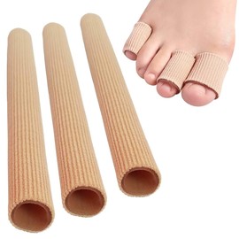 4 Stück Schneidbar Silikon Zehenschutz, 3 Größen Zehenschutz Silikon, Soft Gel Schneidbar Zehentrenner, Atmungsaktiv Zehenpolster Zehenkappen, für Corns Remover, Callus Kissen, Bunion, Schwielen
