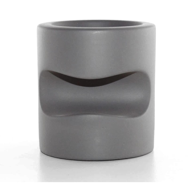 QMBasic Egg Cups Set of 4 Grey Modern Concrete Style