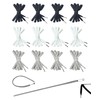 3/8" x 55" Flat Drawstring Cord with Easy Threader Drawstring