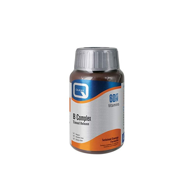 Quest B Complex Timed Release (Formerly Mega B-100) 60 Tablets