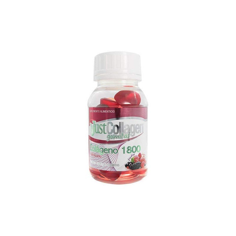 JustCollagen Gomitas. Colágeno Hidrolizado 1800