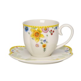 Villeroy & Boch Spring Awakening Coffee Cup with Saucer 2-Piece