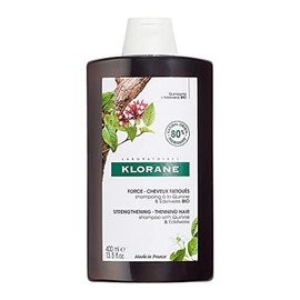 Klorane Shampoo with Quinine and B Vitamins for Thinning Hair, Support Thicker, Stronger, Healthier Hair, Men  Women, 13.5 oz.                        