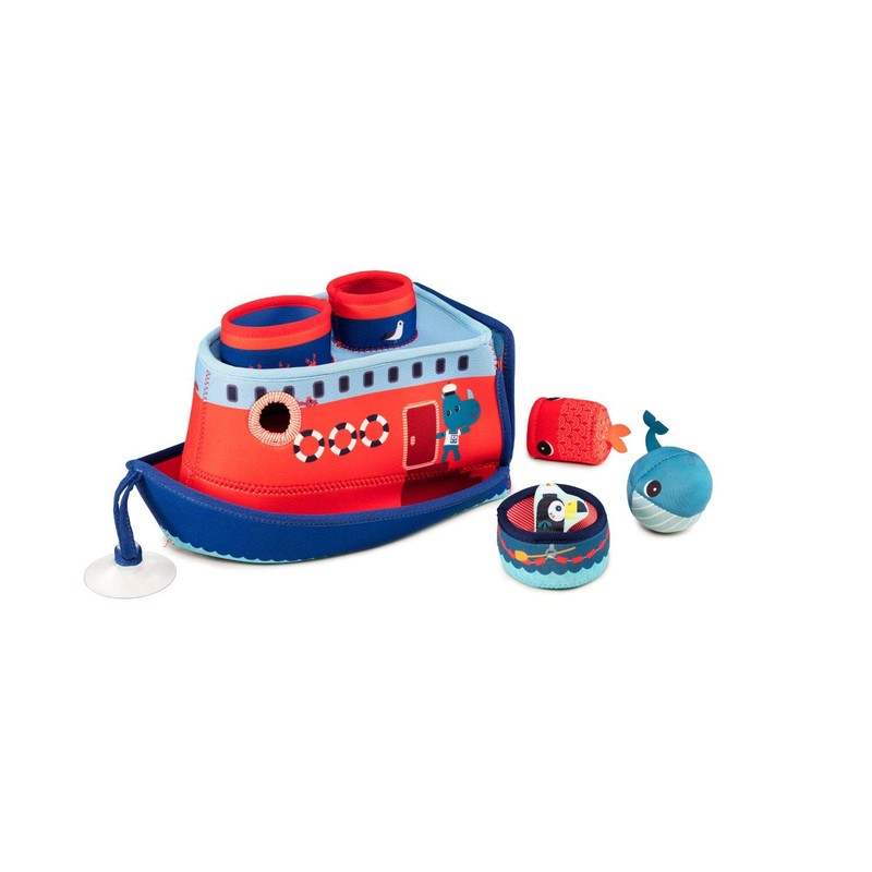 Lilliputiens Marius Ship Bath Toy