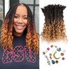 Orientfashion Human Hair Dreadlocks Extensions Freego Curly End Goddess Locs