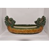 New 24" Asian Oriental Double Headed Green Dragon with Fire