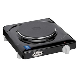 Cadco KR-1 Portable Cast Iron Hot Plate, 120-Volt