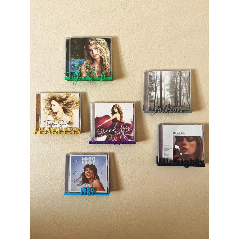 1 pc Vinyl/CD Holder Wall Mount Decor Decoration for Taylor