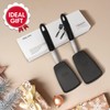 Unicook 2 Pack Flexible Silicone Spatula, Turner, 600F Heat Resistant,