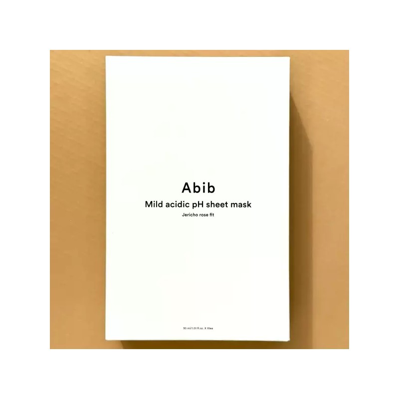 Abib 아비브 약산성 ph 시트 마스크 부활초 핏 10매 Abib