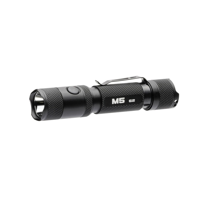 Powertac M5-G3 2030 Lumen Rechargeable LED EDC Flashlight w/Magnetic Charger