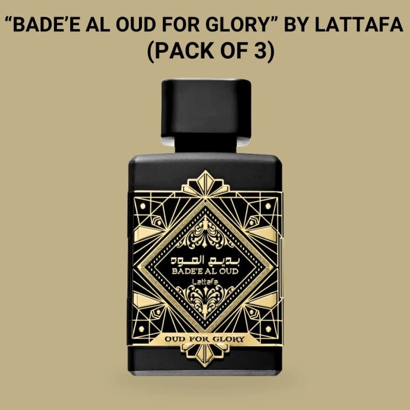 Lattafa Bad'ee Al Oud Glory EDP Spray 100ML (3.4 OZ)
