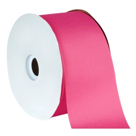 Berwick Offray Offray Grosgrain 3" W X 50 Yards-New Bright Pink Ribbon