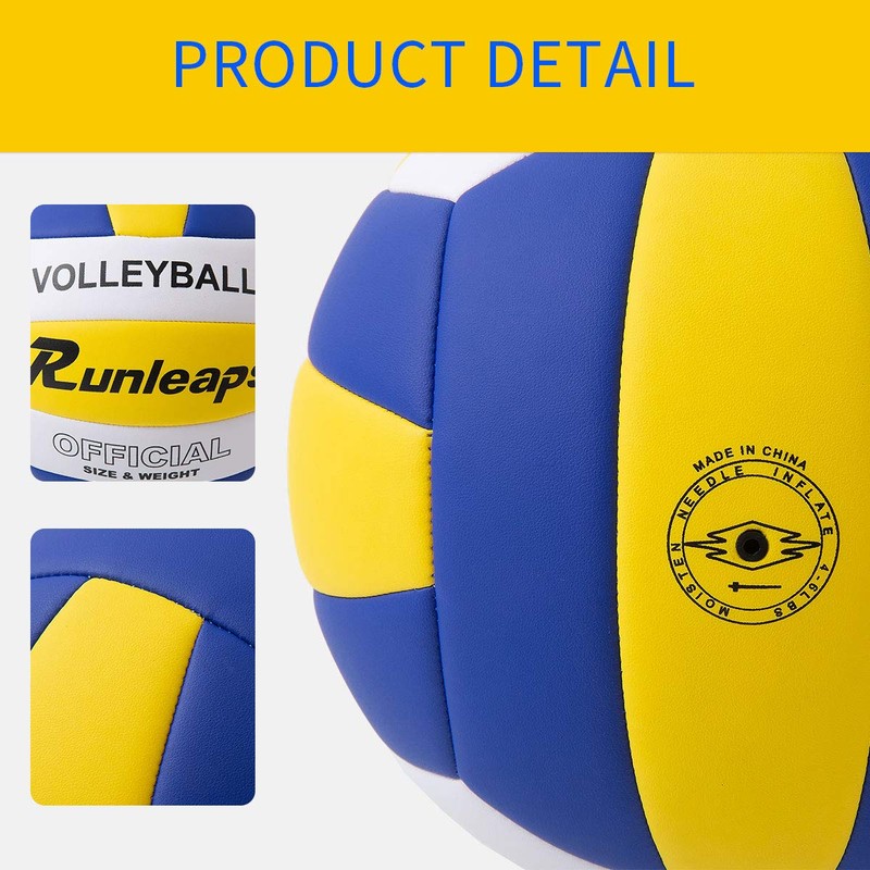 Runleaps Volleyball, Beach Volleyball Soft Touch Volley Ball Training for