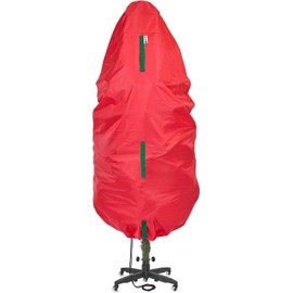 Upright Christmas Tree Storage Bag – For Topiary Trees up to 5 ft Tall –Holiday Tree Covers– For Christmas Trees and Topiary Trees Durable, Lightweight, Easy, Vertical Xmas Storage Bags – Single Pack