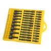 35Pcs Screwdriver Bit Set Magnetic S2 Steel 1/4in Hex Shank