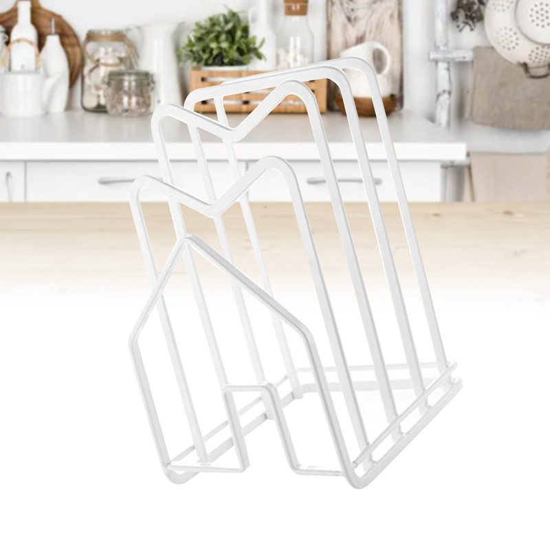 Cutting Board Storage Rack Versatile Chopping Board Pot Pan Lid