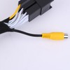 iSpchen 32 Pin Car Reversing Camera Cable Adaptor, Rear View