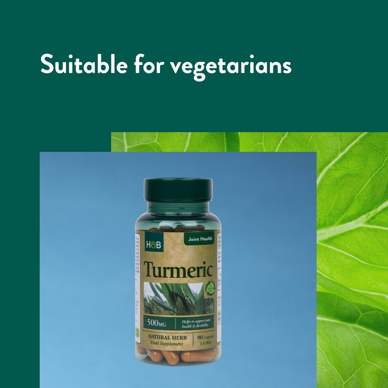 Holland & Barrett Turmeric 500mg 90 Capsules