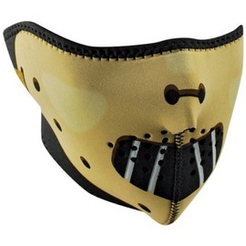 Zan Headgear Hannibal Men's Half Face Mask Harley Motorcycle Helmet Accessories - One Size Fits Most