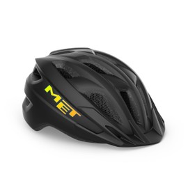 MET - Crackerjack Children's Cycling Helmet In Black One Size (52-57 cm)