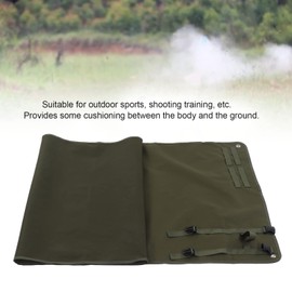 Atyhao Shooting Mat, Shooting Equipment, Training Shooting Pad, Oxford Cloth Pad, Waterproof, Foldable, Thickened for Outdoor Sports Training (Army Green)