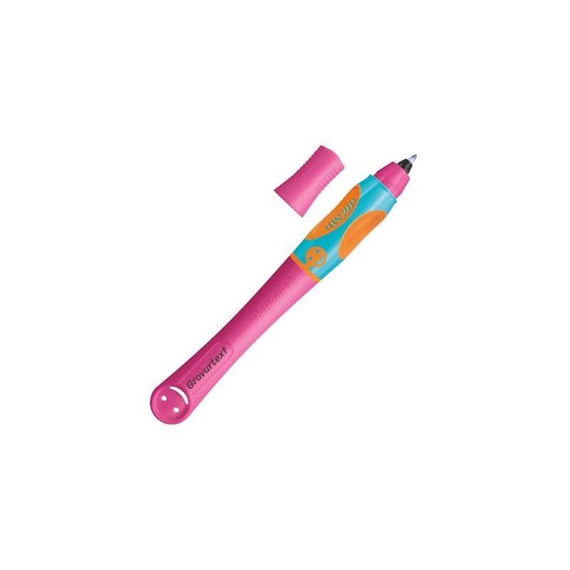 Pelikan Griffix Ink Pen for Left-Handed Users, Lovely Pink, with