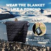 4Monster Camping Blanket Packable, Camping Quilt, Insulated Blanket Hammock Quilt,