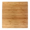 BambooMN Bamboo Burner Cover Cutting Board, 3-Ply, Large, Square -