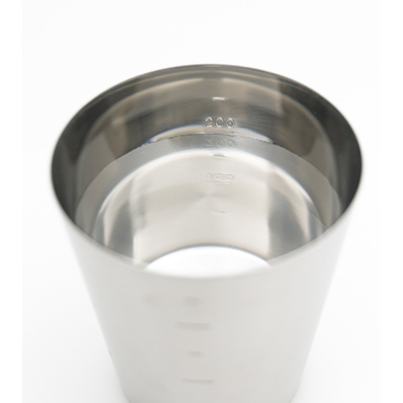 Yoshikawa EATOCO Measuring Cup, Stainless Steel with Graduations, Hakaru AS0037,